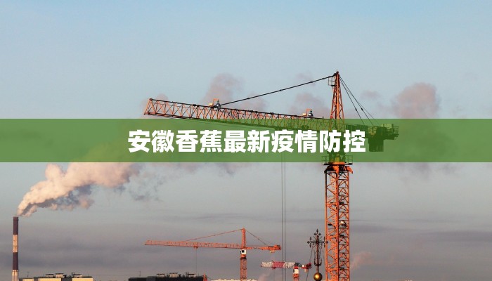 安徽香蕉最新疫情防控