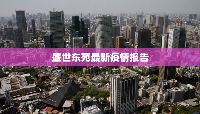 盛世东苑最新疫情报告