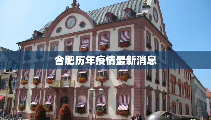 合肥历年疫情最新消息 合肥历年疫情最新消息