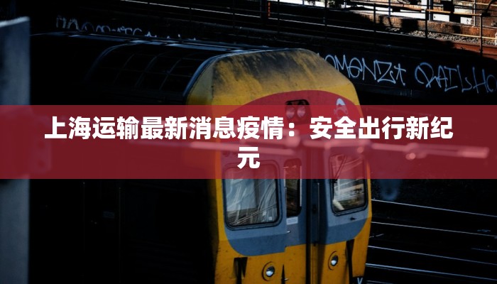 上海运输最新消息疫情：安全出行新纪元