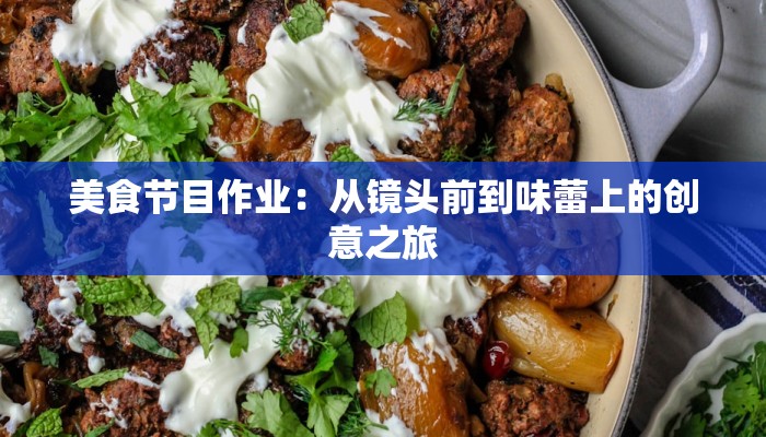 美食节目作业：从镜头前到味蕾上的创意之旅